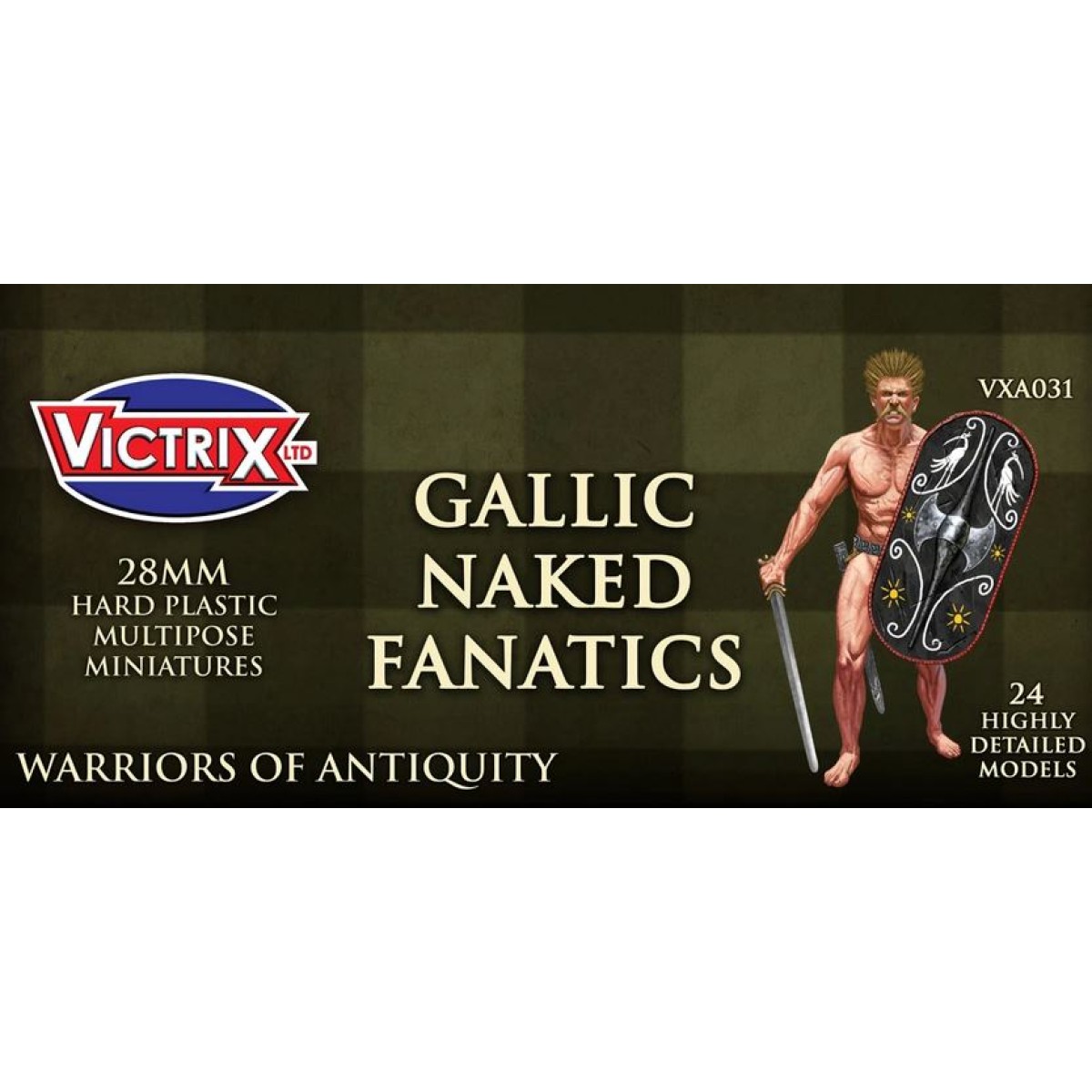 Victrix Warriors Of Antiquity Gallic Naked Fanatics